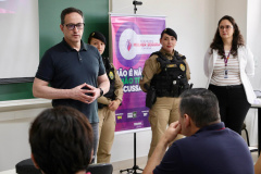 Mulher Segura: policiais realizam palestra para alunos de Direito em Ponta Grossa