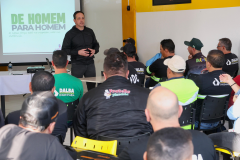 Programa Mulher Segura promove palestra na Dalba Engenharia sobre o papel dos homens no combate à violência contra a mulher