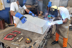 Custodiados de Piraquara produzem carrinhos de mão para auxiliar reconstrução de Rio Bonito do Iguaçu