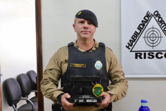 Legado e coragem: PM que atuou no assalto à transportadora de valores em Guarapuava se aposenta após 28 anos