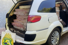 PMPR, PCPR e PF apreendem mais de 1 tonelada de maconha em Santa Helena