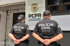 PCPR prende homem em flagrante por ameaça de morte à companheira em Antonina