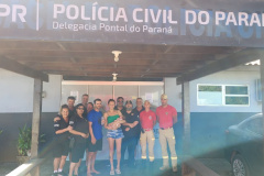 Policial Civil salva bebe que estava engasgado em Pontal do Paraná