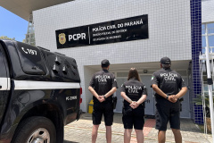 PCPR prende casal em flagrante por furto qualificado em Matinhos