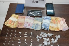 PMPR realiza apreensão de drogas durante o Verão Maior Paraná em Matinhos