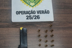 PMPR prende homem que ameaçou a companheira com arma de fogo em Matinhos 