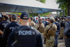 Perto da população: Missão Paraná IV leva forças de segurança ao Litoral