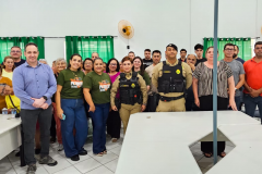 Patrulha Maria da Penha realiza palestra em Morretes e fortalece rede de proteção