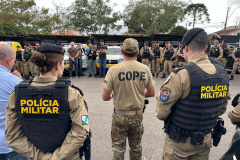 PCPR e PMPR fazem operação para desarticular grupos receptadores de fios de cobre