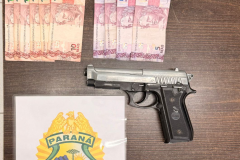 Polícia Militar prende suspeito de roubo a farmácia no balneário Albatroz em menos de 15 minutos