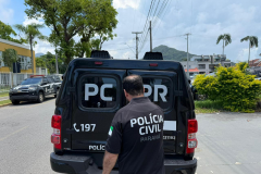 PCPR apreende dois adolescentes por ato infracional análogo ao roubo no Litoral
