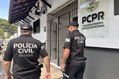 PCPR prende em Paranaguá homem acusado de agressão à ex-companheira em Antonina