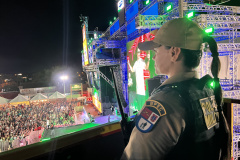 PMPR garante segurança nos shows do Verão Maior em Matinhos e Pontal do Paraná no sábado