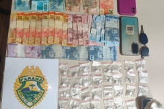 PMPR prende casal por tráfico de drogas em Pontal do Paraná