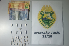 PMPR prende homem por tráfico de drogas em Matinhos