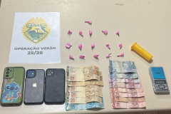 PMPR prende casal em flagrante por tráfico de drogas em Pontal do Paraná