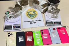 PMPR desarticula ponto de tráfico de drogas em Pontal do Paraná