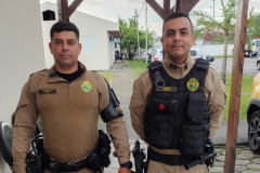 Patrulha Rural da PMPR resgata família arrastada por "Cabeça d’Água" em Guaratuba