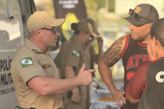 Uso consciente do som e da boa convivência: PMPR reforça orientações no Litoral durante o verão