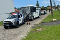 PPPR realiza transferência de custodiados para Piraquara durante o Verão Maior Paraná