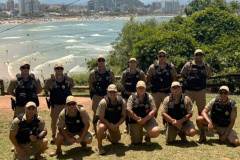 PMPR reforça policiamento no Morro do Cristo durante a Operação Verão Maior