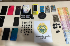 PMPR prende dois homens por tráfico de drogas em Pontal do Paraná