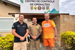 Secretário da SETI visita Centro de Controle de Operações e conhece avanços do programa Olho Vivo