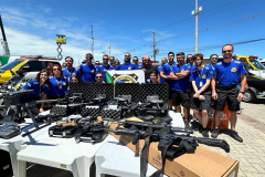 Polícia Científica do Paraná recebe armamento de ponta pela primeira fez na história