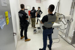 PCPR indicia quatro pessoas por desvio de máquina de raio-x e contratação indireta ilegal em Matinhos
