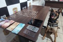 PCPR desarticula esquema de tráfico e prende quatro pessoas em flagrante em Guaratuba