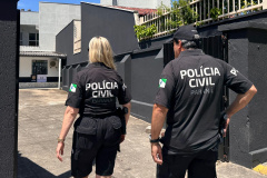 PCPR prende dois homens em flagrante por furto em farmácia em Guaratuba