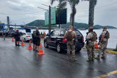 SESP coordena Operação Travessia com forças de segurança em Guaratuba e Matinhos