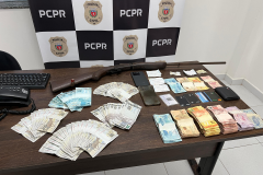 PCPR prende três pessoas durante cumprimento de mandados de busca e apreensão em Matinhos