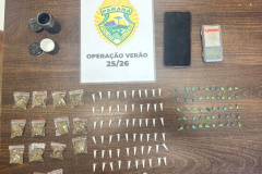 PMPR prende mulher por tráfico e apreende entorpecentes em Matinhos