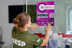 Programa Mulher Segura intensifica ações de conscientização no Litoral durante o Carnaval