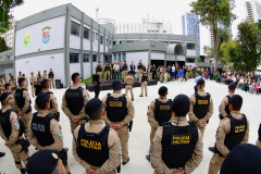 PMPR inaugura nova sede do 33º BPM e realiza solenidade de passagem de comando em Curitiba