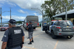 Com quase 600 ações de apoio às unidades de segurança, PPPR reforça segurança e fiscalização no Litoral