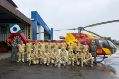 Bombeiros iniciam treinamento de novos pilotos de helicóptero para reforçar capacidade de resposta nas ocorrências