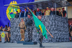 PMPR realiza solenidade de entrega de comando do BPRONE
