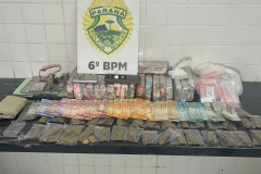 PMPR apreende drogas e prende duas mulheres por tráfico em Cascavel