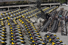 Blindados, RAMs, ambulâncias do Siate e mais: Estado entregou 6,3 mil viaturas desde 2019