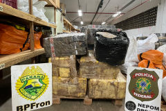 Mais de 2,6 toneladas de maconha são apreendidas em ações da PMPR no Oeste do Paraná