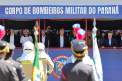 Corpo de Bombeiros Militar do Paraná celebra 114 anos em solenidade comemorativa