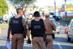 São José dos Pinhais, 10 de outubro de 2019.  Operação Frente Brasil.