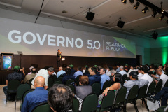 o Secretário de Estado da Segurança PúblicaCel. Marinho participa nesta quinta-feira (31),  do encontro de capacitação Governo 5.0 no Hotel Rafain Palace & Convention, em Foz do Iguaçu. Foz do Iguaçu, 31/10/2019 -  Foto: Geraldo Bubniak/AEN