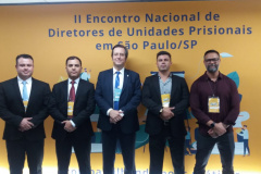 Depen do Paraná participa do II Encontro de Diretores de Unidades Prisionais, em São Paulo