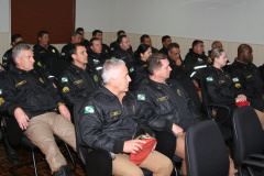 Policiais do Batalhão de Polícia Rodoviária (BPRv) 