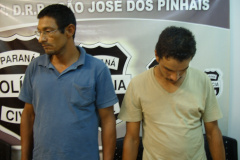 Teófilo Orival Castanho e Marcos Roberto dos Santos