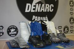 Três jovens são presos com haxixe no aeroporto de Foz do Iguaçu