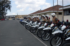 PM promove primeiro estágio de pilotagem de motocicleta para policiais
